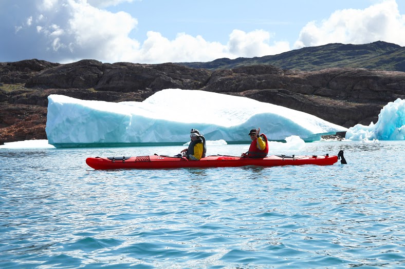Kayaking Gronelândia