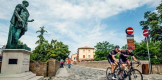 Viagem de bicicleta de Londres a Roma