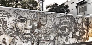 Arte urbana de Vhils chega à Tailândia - Volta ao Mundo