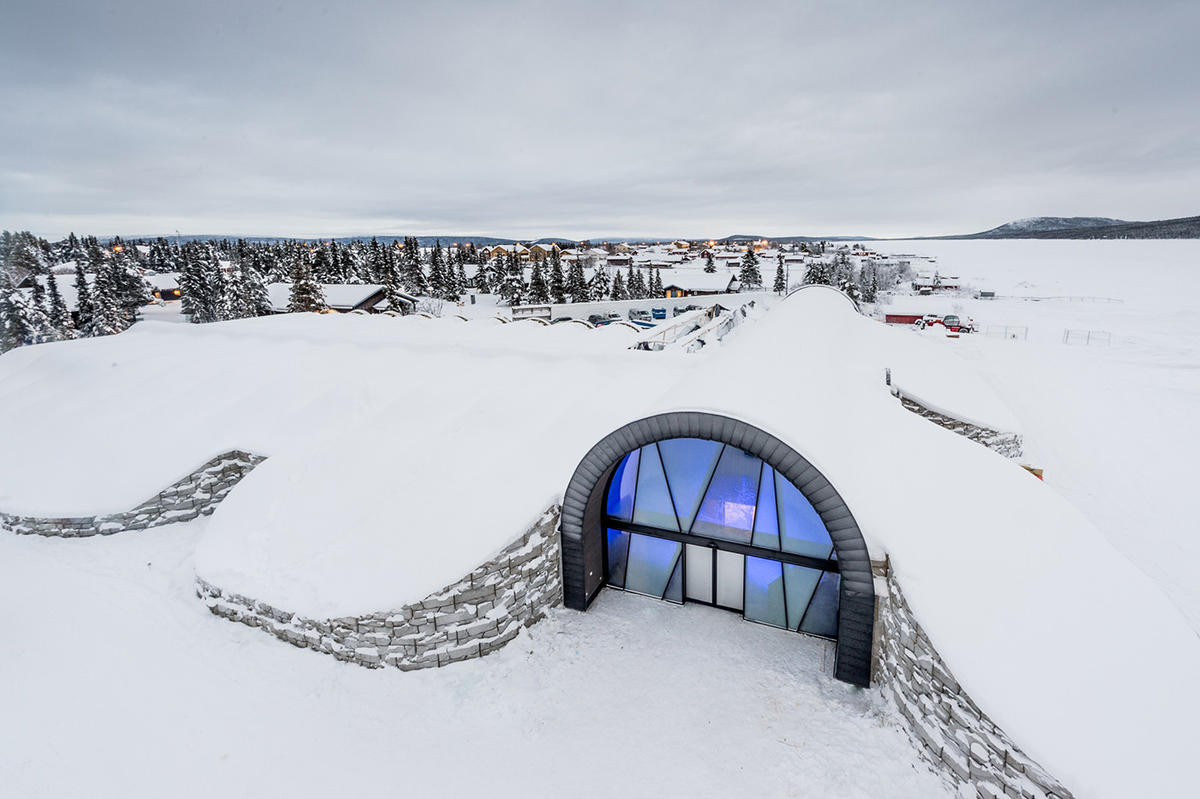 Entrance ICEHOTEL 365