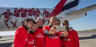Emirates: nova imagem do Benfica vai voar para mais de 160 destinos
