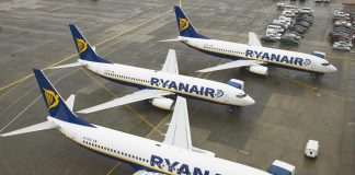 Ryanair voos cancelados, passageiros transportados