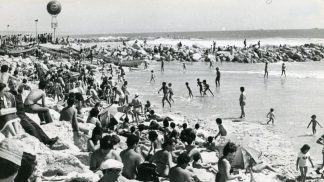 Fotografias antigas das férias dos portugueses