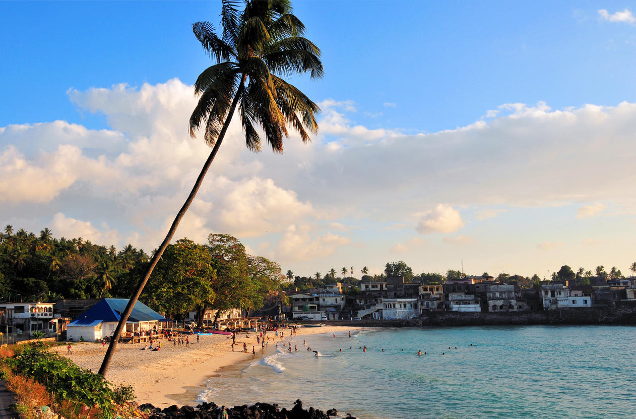 Itsandra, Comoros islands: beach