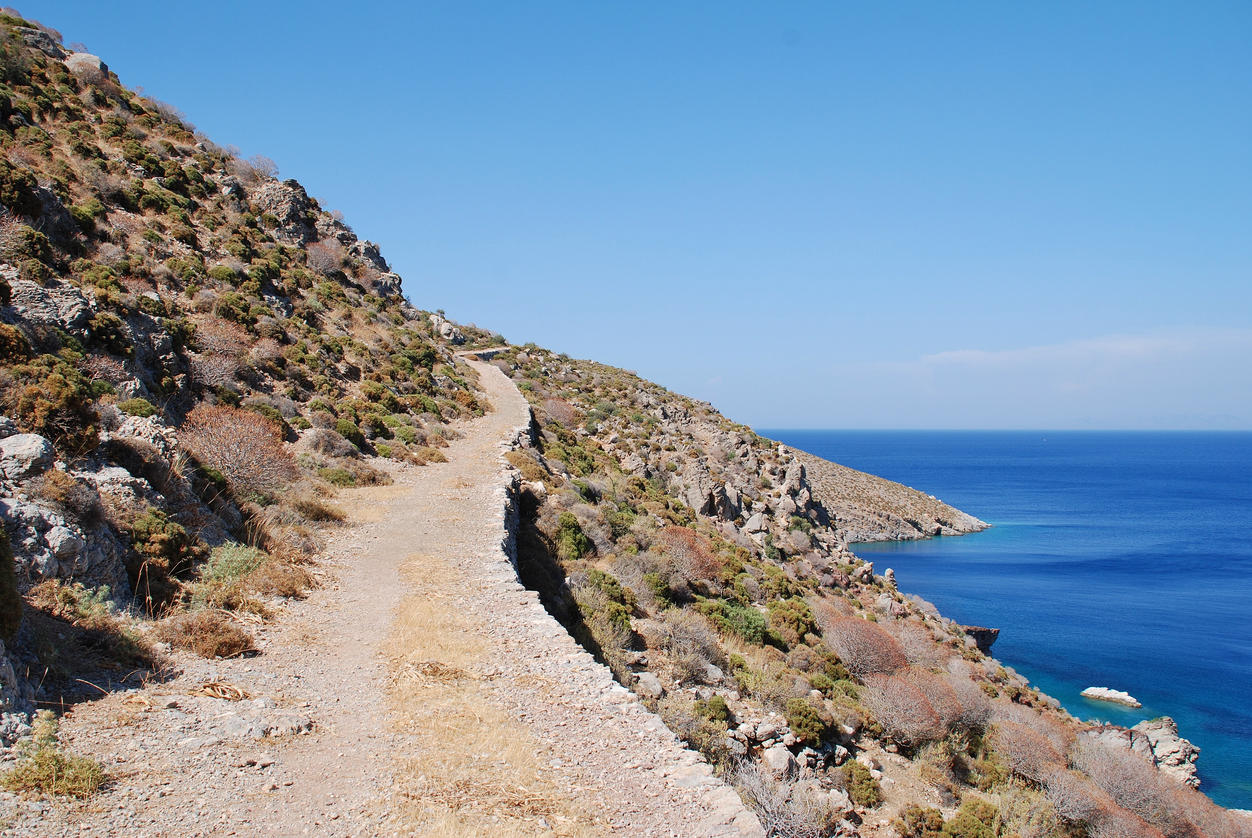 Path to Lethra, Tilos island