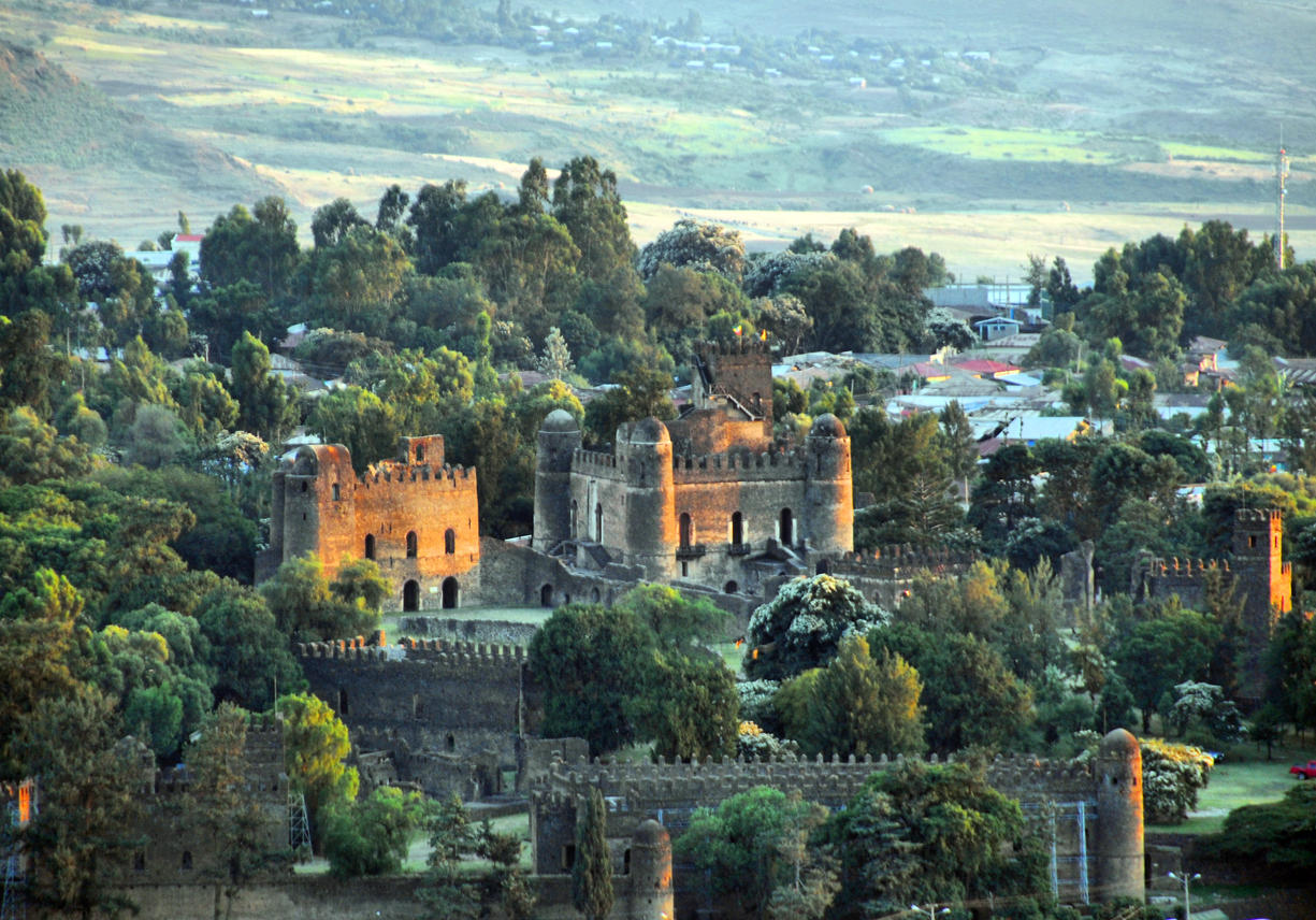 Gondar, Ethiopia, Fasil Ghebbi, UNESCO World Heritage Site