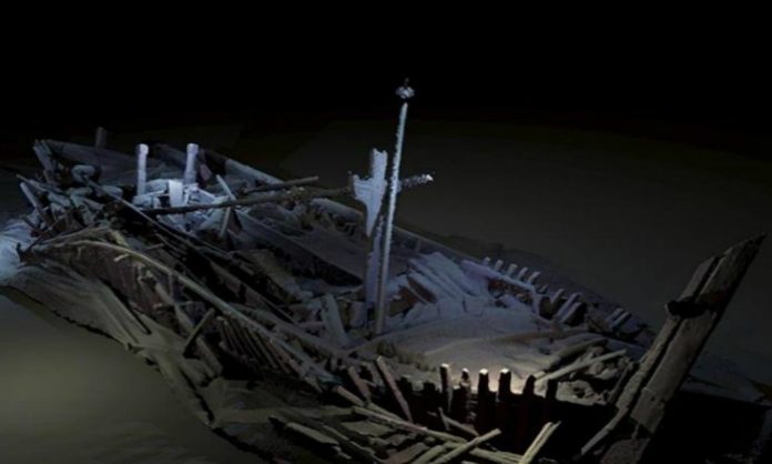 Foi encontrado o navio intacto mais antigo do mundo no mar Negro