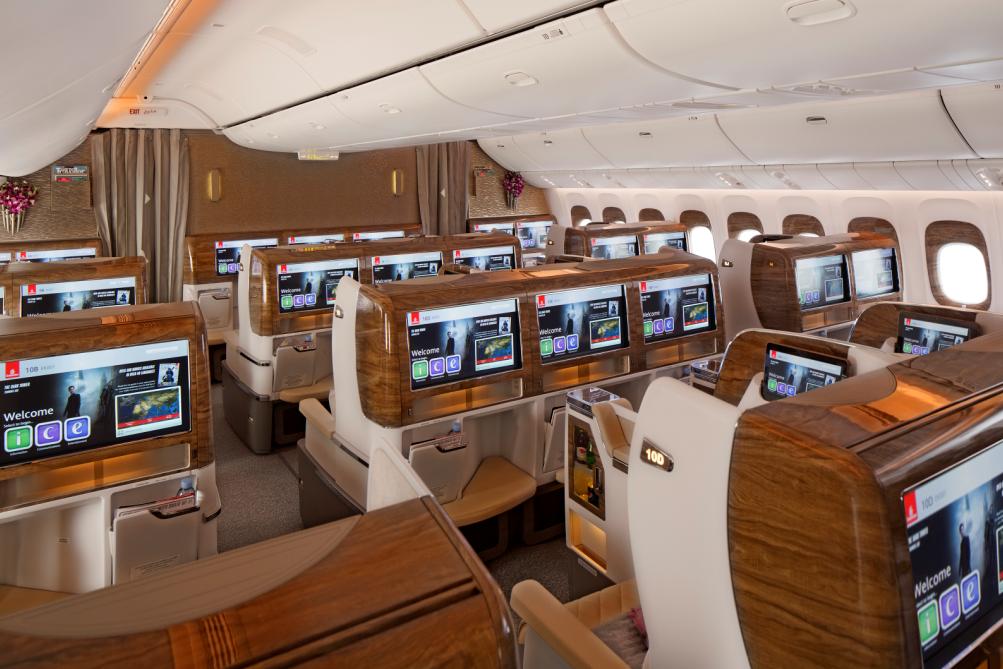 Business Class Cabin on Boeing 777 – 300ER (2)