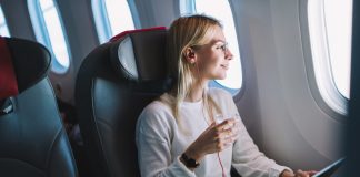 O que o seu comportamento durante um voo diz sobre si