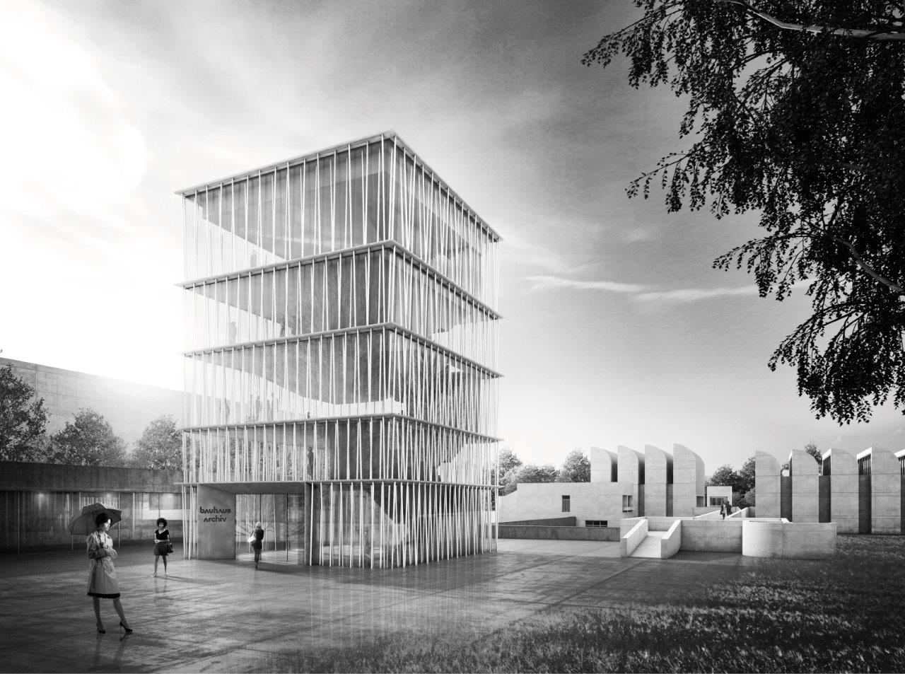 Novo edifício Bauhaus-Archiv, Berlim @Staab-Architekten-GmbH