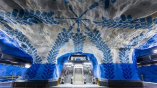 Este é o metro mais deslumbrante do mundo: são verdadeiras obras de arte