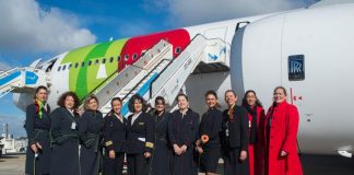 TAP realiza primeiro voo do mundo num A330neo apenas com tripulação feminina