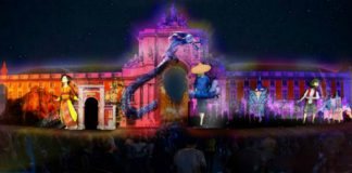 Macau apresenta espetáculo inédito de vídeo mapping no Terreiro do Paço