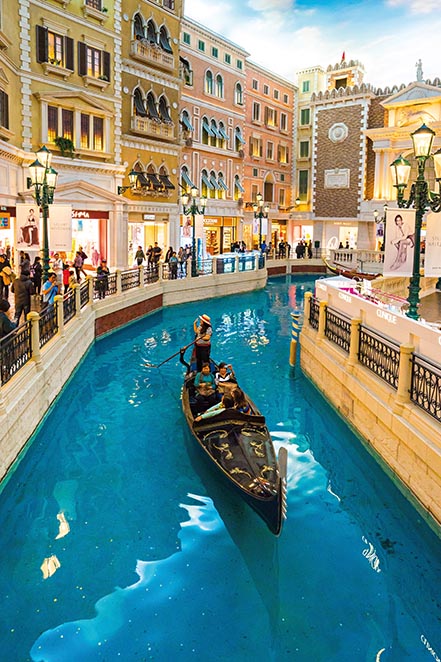 The Gondola in Venetian Macao Resort Casino