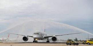 Qatar Airways aterra pela primeira vez em Lisboa