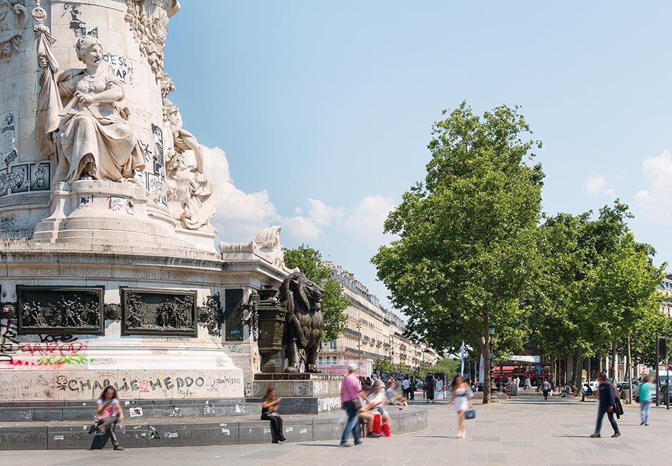 Place de la Republique © Paris Tourist Office – Photographe © Sarah Sergent