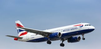 British Airways suspende todos os voos para a China