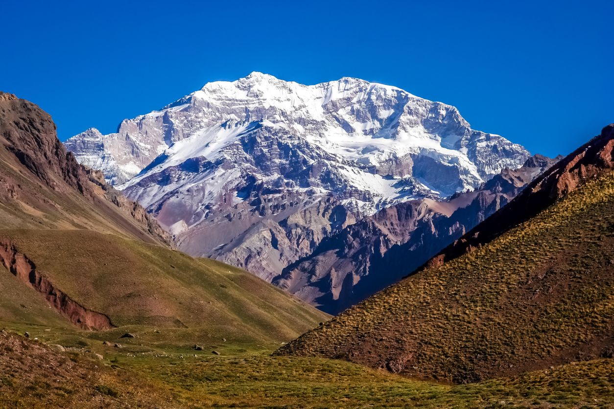 Majestic peak of Aconcagua