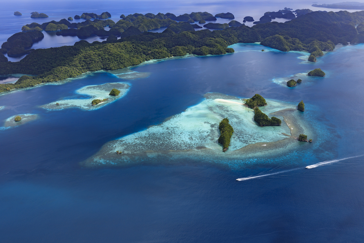 Palau Ngkesill island – World heritage site –