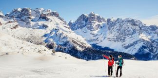 Dolomitas: história e esqui com paisagens de cortar a respiração